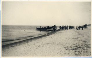 Rossitten Kr. Samland, Kreis Samland Rossitten Kr. Samland, Am Haffstrand Kurisches Haff
