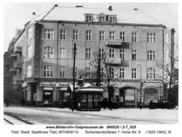 Tilsit, Stadt, Stadtkreis Tilsit Schenkendorfplatz  Tilsit, Schenkendorfplatz
