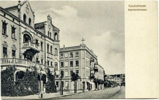 Kuckerneese, Ort, Kreis Elchniederung Bahnhofstraße