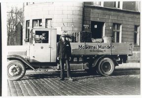 Neuhausen Kr. Samland, Kreis Samland Neuhausen Kr. Samland, Farenheitstraße 21-22, LKW Molkerei Mandeln 