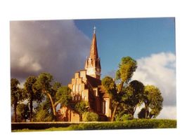 Tilsit, Stadt, Stadtkreis Tilsit Meerwischpark Tilsit, Modell der Neuen Kirche I Тильзит, модель Новой церкви, I