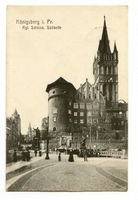 Königsberg (Pr.), Stadtkreis Königsberg Kaiser-Wilhelm-Platz Königsberg (Pr.), Königliches Schloß. Südseite Кёнигсберг (Пр.), Королевский замок. Южная сторона