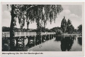 Königsberg (Pr.), Stadtkreis Königsberg Königsberg , An der Oberteichbrücke II Königsberg, Oberteich