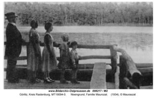 Görlitz Kr. Rastenburg, Gut, Kurhaus und Bahnstation, Kreis Rastenburg 