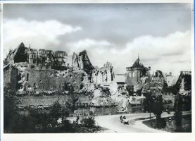 Marienburg, Westpr., Kreis Marienburg Marienburg i. Westpr., Die zerstörte Burg Ostpreußen, Zweiter Weltkrieg und das Ende
