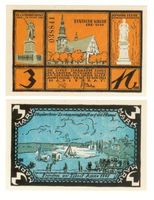 Tilsit, Stadt, Stadtkreis Tilsit Tilsit, Notgeld 3M, 12. Nov. 1921 