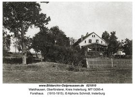 Waldhausen Kr. Insterburg, Oberförsterei, Kreis Insterburg 