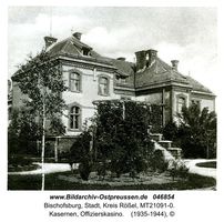Bischofsburg, Stadt, Kreis Rößel  