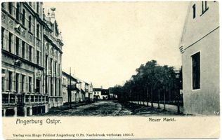 Angerburg Kr. Angerburg, Stadt, Kreis Angerburg Neuer Markt