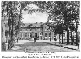 Lyck, Stadt, Kreis Lyck Deutsche Straße