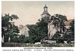 Angerburg Kr. Angerburg, Stadt, Kreis Angerburg  Angerburg, Kirchen