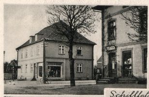 Schillfelde, Kreis Schloßberg Schillfelde, Geschäftshäuser 