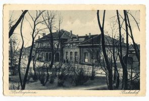 Ebenrode, Stadt, Kreis Ebenrode Ebenrode fr. Stallupönen, Bahnhof 