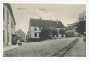 Gerdauen, Stadt und Bahnstation, Kreis Gerdauen 