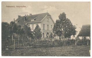 Mahnsfeld, Kreis Samland Mahnsfeld, Geschäftshaus 