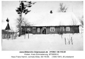 Kloken, Kreis Elchniederung 