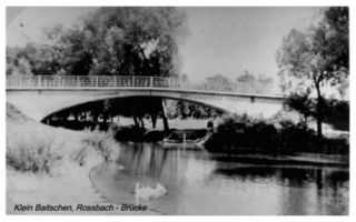 Klein Baitschen, Kreis Gumbinnen Klein Baitschen, Rossbach-Brücke 