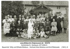 Schönlinde Kr. Gerdauen, Kreis Gerdauen 