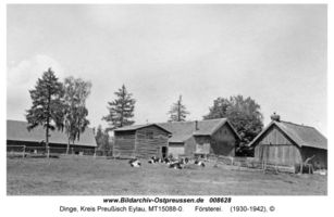 Dinge, Kreis Preußisch Eylau 