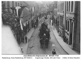 Rastenburg, Stadt, Kreis Rastenburg Angerburger Straße