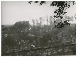 Preußisch Holland, Stadt, Kreis Preußisch Holland Preußisch Holland, Blick von der Schlosspromenade II Пройссиш-Голланд, вид с замкового променада, II