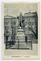 Königsberg (Pr.), Stadtkreis Königsberg Königsberg, Kantdenkmal XVII Königsberg, Kantdenkmäler und Kantgrabmal