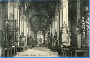 Frauenburg, Kreis Braunsberg Frauenburg, Dom, Inneres II Фрауэнбург, Кафедральный собор, интерьер, II