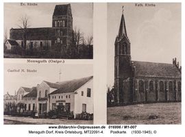 Mensguth Dorf, Kreis Ortelsburg  
