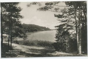 Arys, Kreis Johannisburg Arys, Partie am Aryssee 
