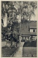 Ortelsburg, Stadt, Kreis Ortelsburg Ortelsburg, Evangel. Kirche und Pfarrhaus 