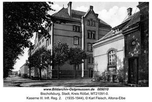 Bischofsburg, Stadt, Kreis Rößel 