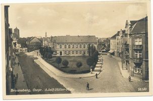 Braunsberg Kr. Braunsberg, Kreis Braunsberg Braunsberg, Ostpr., Adolf-Hitler-Platz 