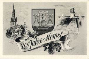 Memel, Stadt, Stadtkreis Memel Memel, 700 Jahre Memel 
