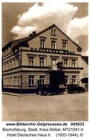 Bischofsburg, Stadt, Kreis Rößel Brunnengasse 1