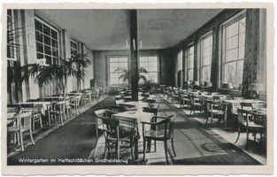 Großheidekrug, Kreis Samland Großheidekrug, Wintergarten im Haffschlößchen 