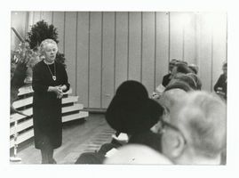 Ganz Ostpreußen, Agnes Miegel, 85. Geburtstag, Dankesworte Miegel, Agnes (Schriftstellerin)