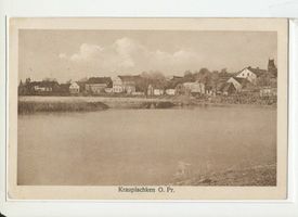 Breitenstein (Ostpr.), Ort, Kreis Tilsit-Ragnit Kraupischken (Ort), Ortsansicht Краупишкен (местечко), вид местечка