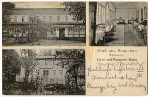 Rauschen Kr. Samland, Kreis Samland Rauschen Kr. Samland, Hotel und Pensionat Bosin 