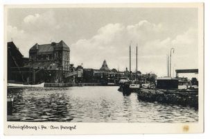 Königsberg (Pr.), Stadtkreis Königsberg Königsberg (Pr.), Am Pregel XXIII Königsberg, Pregel