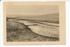 Rossitten Kr. Samland, Kreis Samland Rossitten Kr. Samland, Am Fuße der hohen Wanderdüne Kurische Nehrung, Dünen
