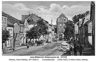 Wehlau, Kreis Wehlau Vorstadtstraße (Große Vorstadt)