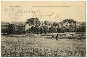 Treuburg, Kreis Treuburg Marggrabowa, Landwirtschaftliche Schule und Gasanstalt 