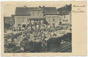 Breitenstein (Ostpr.), Ort, Kreis Tilsit-Ragnit Breitenstein fr. Kraupischken, Wochenmarkt 