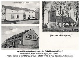 Albrechtsdorf Kr. Preußisch Eylau, Kreis Preußisch Eylau 