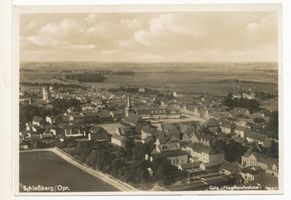 Schloßberg, Kreisstadt, Kreis Schloßberg Schloßberg, Ortsansicht - Luftbild VII Pillkallen (Schloßberg), nicht verortete Bilddokumente