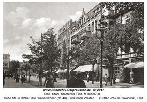 Tilsit, Stadt, Stadtkreis Tilsit Hohe Straße 40