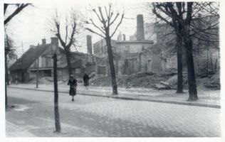 Memel, Stadt, Stadtkreis Memel Memel, Ruine Kaffee  Sommer  Мемель, руины кафе «Зоммер»