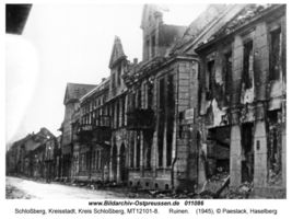 Schloßberg, Kreisstadt, Kreis Schloßberg 