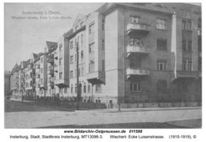 Insterburg, Stadt, Stadtkreis Insterburg Wichertstraße