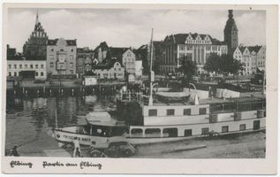 Elbing, Stadt, Stadtkreis Elbing Elbing, am Elbingfluß VI Эльбинг, у реки Эльбинг, VI